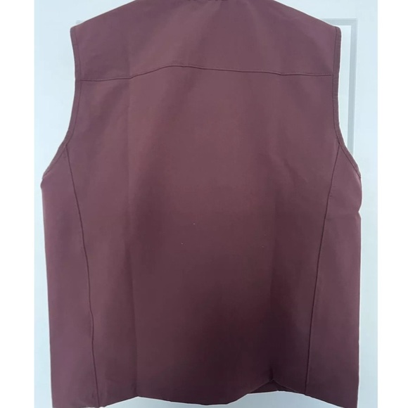 32 Degrees Men’s Full Zip Sleeveless Vest - Burgundy Large - Picture 9 of 16